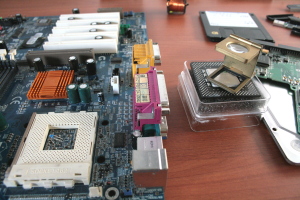 Computer regia montaggio informatica