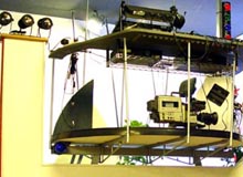La regia di sala sopraelevata La regia di sala sopraelevata