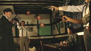 Cinema film sequenza minaccia al bar film